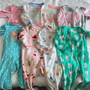 Baby Fleece 12m and 18m footies